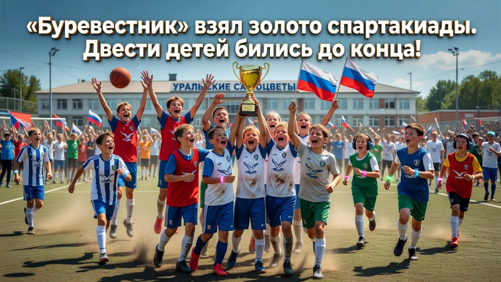 «Буревестник» взял золото спартакиады. Двести детей бились до конца!