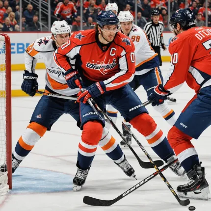 Овечкин сократил отставание от рекорда Уэйна Гретцки по голам в НХЛ с учётом плей-офф до 31 шайбы